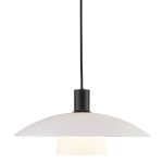 Nordlux Verona Luce Pendente Vetro Nero | Adatto per 1x E27