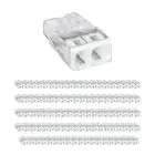 Confezione Multipack 100x Wago 2273-202 Morsettiera Compatto | 2 Filo Connessione - 