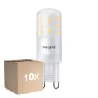 Confezione Multipack 10x Philips CorePro LED Capsula G9 Ghiaccio 3.7W 470lm - 827 Bianco Molto Caldo | Sostitutiva 40W