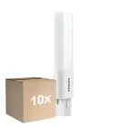 Confezione Multipack 10x Philips CorePro PL-S LED 3.5W - 840 Bianco Freddo | 2-Pin - Sostitutiva 7W