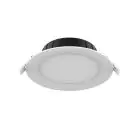 Noxion Downlight LED Hera Piatto Incasso Bianca 15W 1500lm 80D - 827-830-840 CCT | 166mm - Ritaglio 144mm